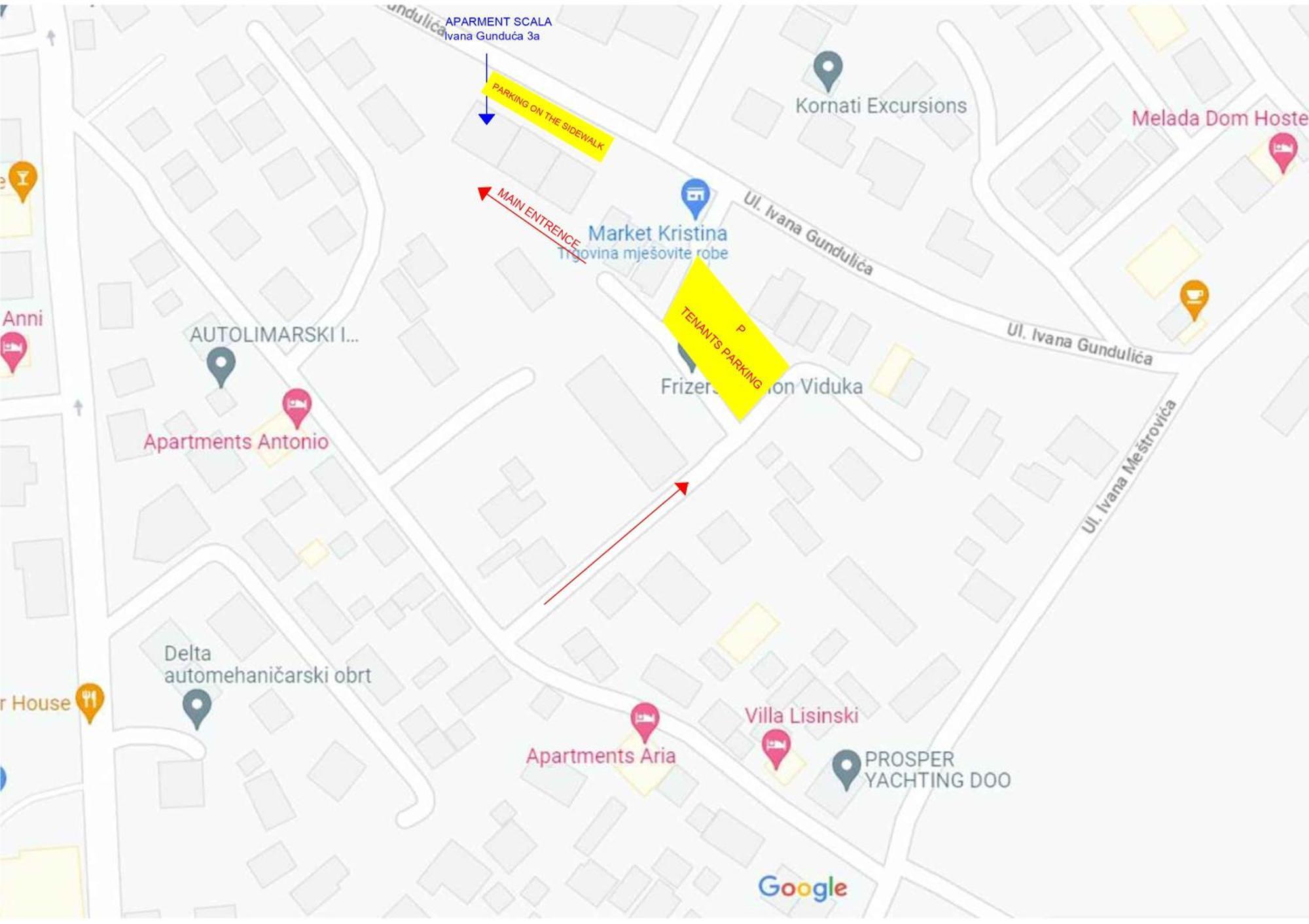 Apartman Scala Ζαντάρ Εξωτερικό φωτογραφία